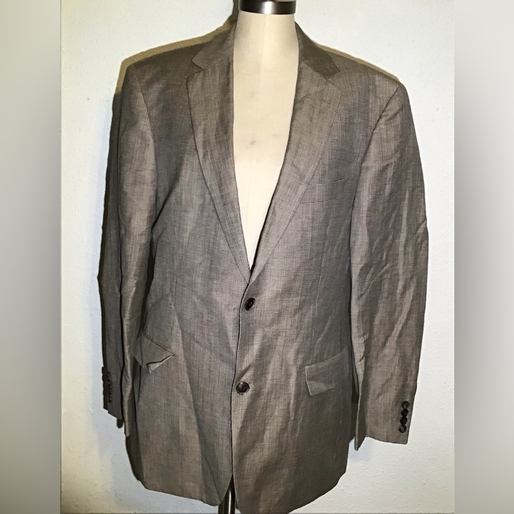 Hugo Boss brown/tan button up blazer jacket size 42/large